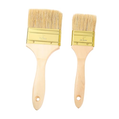 SHINEOFI 2Stücke Borsten Chip Pinsel Flacher Utility Pinsel für Malerei Langlebige Borsten und Ergonomischer Griff Leicht zu Reinigen für Projekte SHINEOFI 2Stücke Borsten Chip Pinsel Flacher Utility Pinsel für Malerei Langlebige Borsten und Ergonomischer Griff Leicht zu Reinigen für Projekte von SHINEOFI