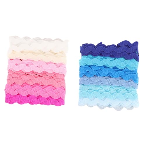 SHINEOFI 2Stücke Geschenkstreifen Wellenband Farben für Bastelarbeiten Geschenkverpackungen und Dekorationen für Hochzeiten Partys und Weihnachten SHINEOFI 2Stücke Geschenkstreifen Wellenband Farben für Bastelarbeiten Geschenkverpackungen und Dekorationen für Hochzeiten Partys und Weihnachten von SHINEOFI