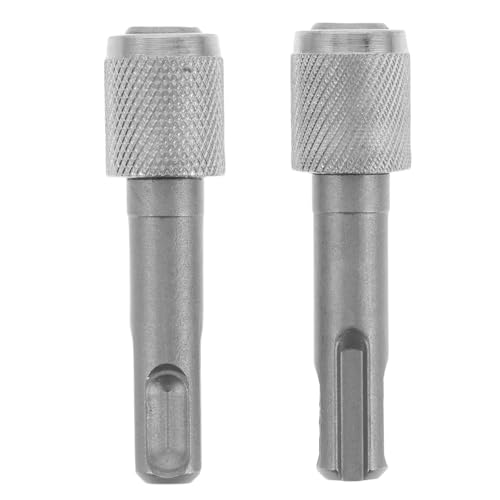 SHINEOFI 2pcs Shank -adapter Für Hammerbohrer 6,35 Mm Sechskantbohrer Bitkonverter Einstellbarer Elektrischer Schraubenschlüsseladapter Für Impact Wrach Elektrowerkzeugzubehör von SHINEOFI