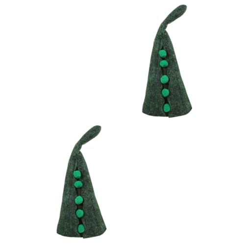 SHINEOFI 2st Erbsenhut Lustiger Golfhut Halloween-kostüm-requisiten Cosplay-perücke Hexenhut Für Neuheit Hut Maske Halloween-zaubererhut Kronenhut Für Hüte Gefühlt Olive Green SHINEOFI 2st Erbsenhut Lustiger Golfhut Halloween-kostüm-requisiten Cosplay-perücke Hexenhut Für Neuheit Hut Maske Halloween-zaubererhut Kronenhut Für Hüte Gefühlt Olive Green von SHINEOFI