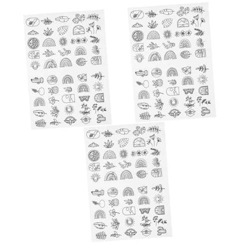 SHINEOFI 3 Blätter Handnäh Stabilisator Netz Mini Stich Zerreißbarer Stabilisator Für Stickereien Lösliche Nähzubehöre Auflösbare Kleidung Dekorative Stickstabilisatoren Maschinen SHINEOFI 3 Blätter Handnäh Stabilisator Netz Mini Stich Zerreißbarer Stabilisator Für Stickereien Lösliche Nähzubehöre Auflösbare Kleidung Dekorative Stickstabilisatoren Maschinen von SHINEOFI