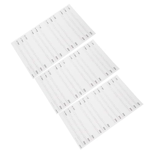 SHINEOFI 3 Blatt Kalender Aufkleber Selbstklebend Monats Index Registertabs Haftende Kalenderetiketten für Planer Notizbuch Büro Schulbedarf Stilvolle Organisation Langlebiges Klebepapier SHINEOFI 3 Blatt Kalender Aufkleber Selbstklebend Monats Index Registertabs Haftende Kalenderetiketten für Planer Notizbuch Büro Schulbedarf Stilvolle Organisation Langlebiges Klebepapier von SHINEOFI