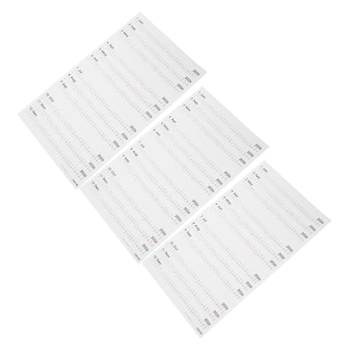 SHINEOFI 3 Blatt Teiliges Kalender Selbstklebende Monatsregister für Planer und Notizbücher Ästhetische Haftende Datumsaufkleber für Kalender Journale und Scrapbooks SHINEOFI 3 Blatt Teiliges Kalender Selbstklebende Monatsregister für Planer und Notizbücher Ästhetische Haftende Datumsaufkleber für Kalender Journale und Scrapbooks von SHINEOFI