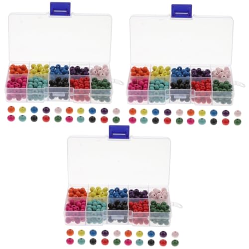 SHINEOFI 3 Boxen Holzperlen schmuck zubehör schmuckzubehör DIY Schmuck schmuckzubehã¶r Schmuck basteln klobige Perlen künstlich Makramee loser Perlenanhänger Girlande DIY Perlen hölzern SHINEOFI 3 Boxen Holzperlen schmuck zubehör schmuckzubehör DIY Schmuck schmuckzubehã¶r Schmuck basteln klobige Perlen künstlich Makramee loser Perlenanhänger Girlande DIY Perlen hölzern von SHINEOFI