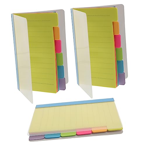 SHINEOFI 3 Notizbuch Klein Unterlage Spiral- Bücher Pads Agenda Notebook Notizbilder Einkaufsliste Notizblock Memo-sticker Abreißbare Memo-tabs Lebensmittelliste Papier Yellow SHINEOFI 3 Notizbuch Klein Unterlage Spiral- Bücher Pads Agenda Notebook Notizbilder Einkaufsliste Notizblock Memo-sticker Abreißbare Memo-tabs Lebensmittelliste Papier Yellow von SHINEOFI
