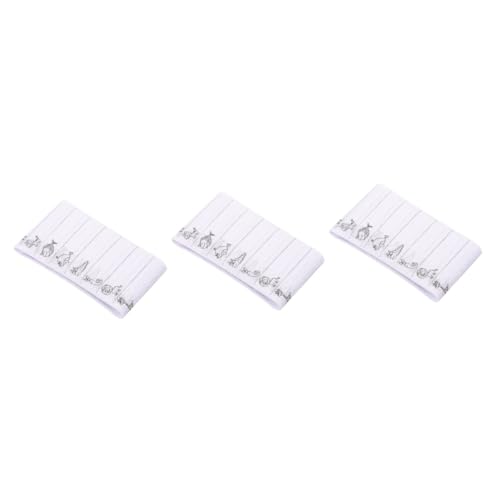 SHINEOFI 3 Rollen Patches Für Kleidung Aufnäher Aufnäher Kleideretiketten Für Kleidung Patches DIY Kleiderstempel Etikett Namensstempel Für Kleidung Namensetiketten Für Kleidung von SHINEOFI