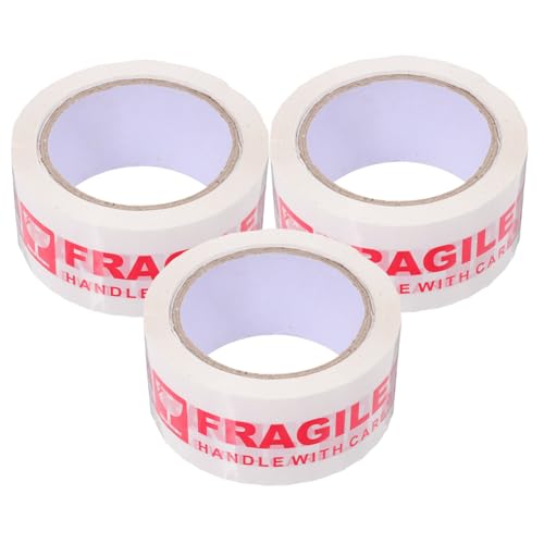 SHINEOFI 3 Rollen Zerbrechliches Warnband Verpackung schwer Schild ziehen um bewegen Das fragile klebeband transportsicherung bewegliches Klebeband für Kartons Packband, strapazierfähig Opp SHINEOFI 3 Rollen Zerbrechliches Warnband Verpackung schwer Schild ziehen um bewegen Das fragile klebeband transportsicherung bewegliches Klebeband für Kartons Packband, strapazierfähig Opp von SHINEOFI