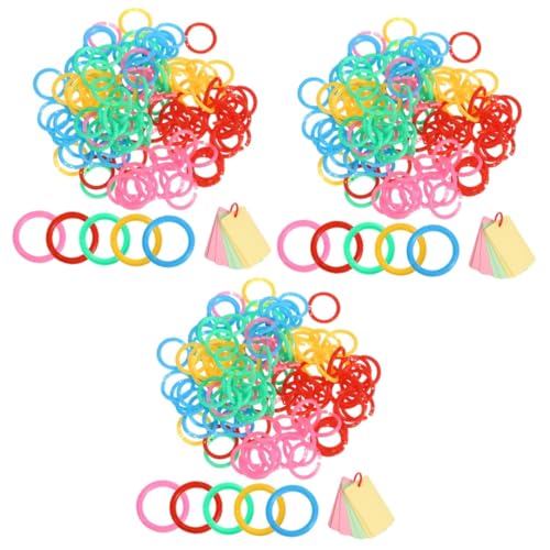 SHINEOFI 3 Sätze 3Er Sets Mit Geteilten Ringen Sprechende Karteikarten Ringe Schlüsselband Spielbürobedarf Kartenhalter Kartenringe Binderinge Für Kartenspender 120 Stück * 3 SHINEOFI 3 Sätze 3Er Sets Mit Geteilten Ringen Sprechende Karteikarten Ringe Schlüsselband Spielbürobedarf Kartenhalter Kartenringe Binderinge Für Kartenspender 120 Stück * 3 von SHINEOFI