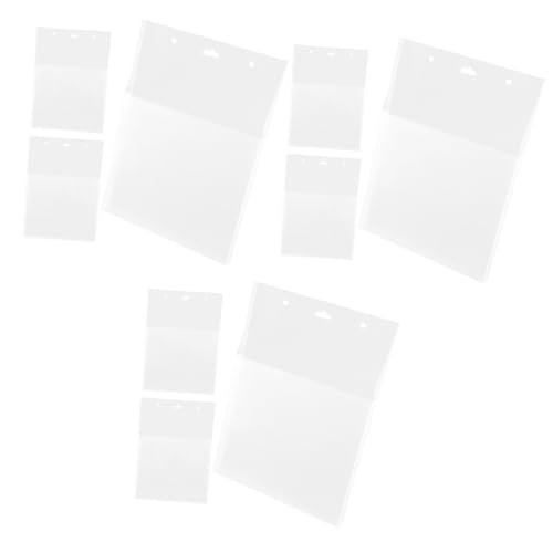 SHINEOFI 3 Sätze Aufhängbarer Briefkasten Aktenhalter Taschen Karton Wandmontierte Datei-organizer Wandmontierte Aufbewahrungstasche Mehrzweck-dateispeicherbehälter Aktenkoffer 3 Stücke * 3 von SHINEOFI