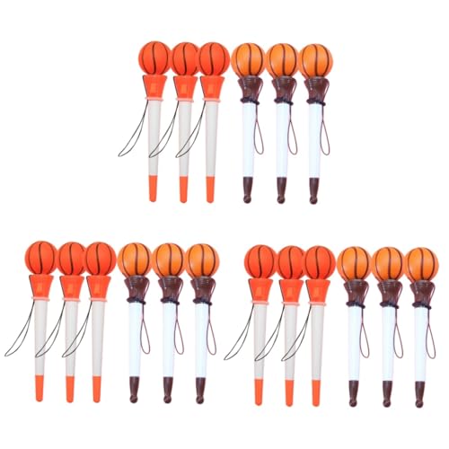 SHINEOFI 3 Sätze Basketball-kugelschreiber Basketballstift Kinderbasketball Stifte Für Die Schule Party Briefpapier Ballpoint Pen Stift An Einer Kette Büro Stifte Plastik 6 Stück * 3 SHINEOFI 3 Sätze Basketball-kugelschreiber Basketballstift Kinderbasketball Stifte Für Die Schule Party Briefpapier Ballpoint Pen Stift An Einer Kette Büro Stifte Plastik 6 Stück * 3 von SHINEOFI