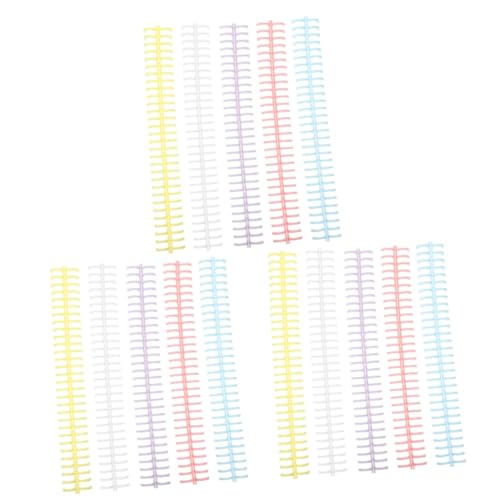SHINEOFI 3 Sätze Bindering Klein D-ringbuch Bausätze Ringordner Für Lose Blätter Farbig Ringe Für Sammelalben Bindemittelzubehör Notebook-ring Selber Machen Ordnerringe Plastik 10 Stück * 3 SHINEOFI 3 Sätze Bindering Klein D-ringbuch Bausätze Ringordner Für Lose Blätter Farbig Ringe Für Sammelalben Bindemittelzubehör Notebook-ring Selber Machen Ordnerringe Plastik 10 Stück * 3 von SHINEOFI