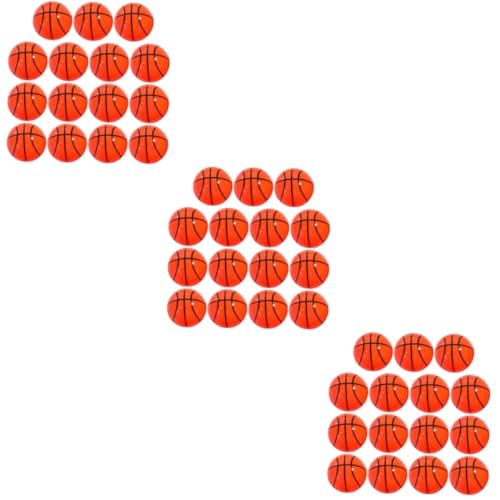 SHINEOFI 3 Sätze Bleistiftspitzer in Basketballform Klein Basketball Geführt Anspitzer Handbleistiftspitzer Für Bleistiftspitzer Hoch Student Shaper Junge Metall Orange 15 Stücke * 3 von SHINEOFI