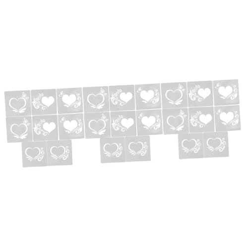 SHINEOFI 3 Sätze Blumensprühform Zum Valentinstag Herz-farbschablone Malvorlagen Selber Machen Malschablonen Aus Kunststoff Graffiti -schablone Weiß Das Haustier 8 Blätter * 3 SHINEOFI 3 Sätze Blumensprühform Zum Valentinstag Herz-farbschablone Malvorlagen Selber Machen Malschablonen Aus Kunststoff Graffiti -schablone Weiß Das Haustier 8 Blätter * 3 von SHINEOFI
