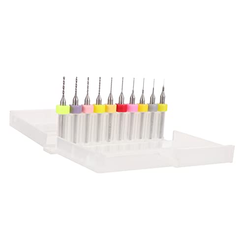 SHINEOFI 3 Sätze Bohren D Klein Twist Bohrer Mit Hoher Härte Bohrerzubehör Kunststoffbohrer Bienenwachs Bohr Set Werkzeug Schleifeinsätze Für Bohrer Schleifbohrer Wolfram Stahl 10 Stück * 3 von SHINEOFI