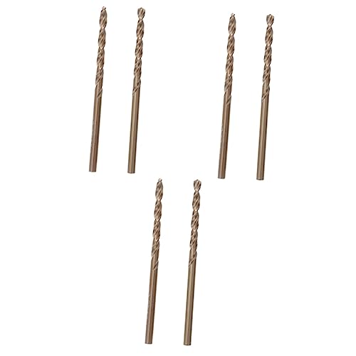 SHINEOFI 3 Sätze Bohrer Für Gehärteten Stahl Aluminium Und Kupfer Hochgeschwindigkeitsstahl Präzise Und Effizient Für Metallbearbeitung Und Präzisionsbohren 2 Stück * 3 SHINEOFI 3 Sätze Bohrer Für Gehärteten Stahl Aluminium Und Kupfer Hochgeschwindigkeitsstahl Präzise Und Effizient Für Metallbearbeitung Und Präzisionsbohren 2 Stück * 3 von SHINEOFI