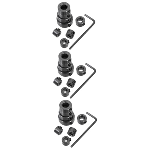 SHINEOFI 3 Sätze Bohrstopper für Holzarbeiten Tiefenanschlag mit Sechskantschlüssel Präzise Bohrkragen für Stabilen Halt Korrosionsbeständig für Professionelle Anwendungen SHINEOFI 3 Sätze Bohrstopper für Holzarbeiten Tiefenanschlag mit Sechskantschlüssel Präzise Bohrkragen für Stabilen Halt Korrosionsbeständig für Professionelle Anwendungen von SHINEOFI