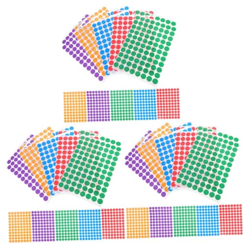 SHINEOFI 3 Sätze Bunte Selbstklebende Punktnamenaufkleber Schuletiketten Für Klassifizierungsmarkierungsetiketten Zubehör 15 Blätter Verpackt Gemischte Farben 15 Blätter * 3 SHINEOFI 3 Sätze Bunte Selbstklebende Punktnamenaufkleber Schuletiketten Für Klassifizierungsmarkierungsetiketten Zubehör 15 Blätter Verpackt Gemischte Farben 15 Blätter * 3 von SHINEOFI