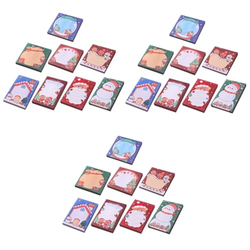 SHINEOFI 3 Sätze Cartoon-haftnotiz Büro-notizblock Kompakter Memo-sticker Aufkleber Für Büronotizen Multifunktions-notizblock Notizblock Für Die Schule Notizzubehör Papier 8 Stück * 3 SHINEOFI 3 Sätze Cartoon-haftnotiz Büro-notizblock Kompakter Memo-sticker Aufkleber Für Büronotizen Multifunktions-notizblock Notizblock Für Die Schule Notizzubehör Papier 8 Stück * 3 von SHINEOFI