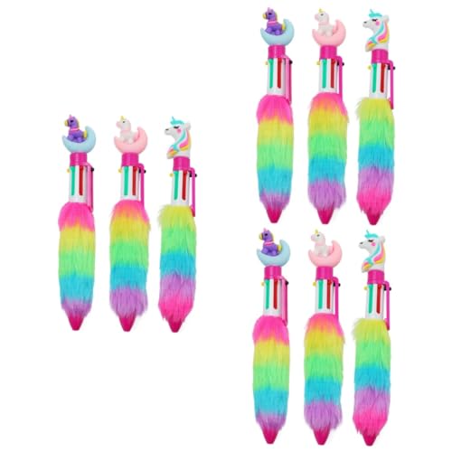 SHINEOFI 3 Sätze Einhorn Kugelschreiber Mehrfarbige Stifte Einhörner Farbstifte Feine Spitze Einzigartig Gel Pen Süßes Mädchen Regenbogenstifte Cartoon-gelstift Plastik 3 Stück * 3 SHINEOFI 3 Sätze Einhorn Kugelschreiber Mehrfarbige Stifte Einhörner Farbstifte Feine Spitze Einzigartig Gel Pen Süßes Mädchen Regenbogenstifte Cartoon-gelstift Plastik 3 Stück * 3 von SHINEOFI