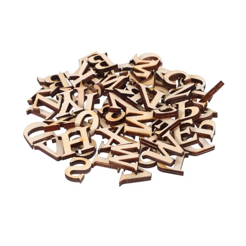SHINEOFI 3 Sätze Englische Buchstaben Holzchips Unbearbeitetes Alphabet Diy Bastelmaterial für Frühe Bildung und Kreativprojekte SHINEOFI 3 Sätze Englische Buchstaben Holzchips Unbearbeitetes Alphabet Diy Bastelmaterial für Frühe Bildung und Kreativprojekte von SHINEOFI