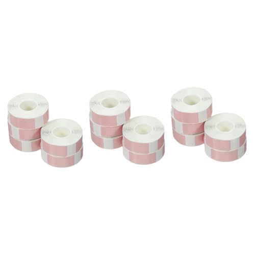 SHINEOFI 3 Sätze Etikettenaufkleber Thermisches Etikett Etiketten Aus Thermopapier Selbst Express-etikett Etiketten Für Thermodrucker Thermal- Thermosynthetisches Papier Rosa 5 Rollen * 3 von SHINEOFI