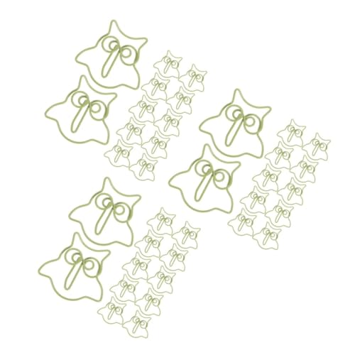 SHINEOFI 3 Sätze Eulen Büroklammer Eulen Neuheits Büroklammer Süße Büroklammern Eulen Party Eule Pinnwand Dekorationen Kleine Büroklammer Eulen Ausschnitte Kleine 50 Stück * 3 von SHINEOFI