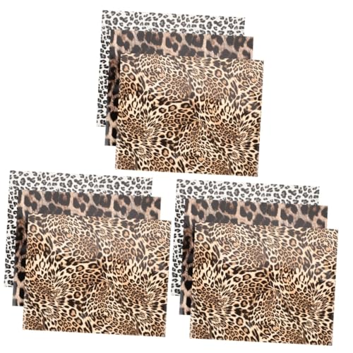 SHINEOFI 3 Sätze Farbwechselnde Leoparden Wärmefarbwechselfolien Motivfarbwechsel Vinyltransfer Htv Vinylkleidung Htv Folien Bügelfolien Vinyls Vinyl Für T Shirt Pu 3 Stücke * 3 von SHINEOFI