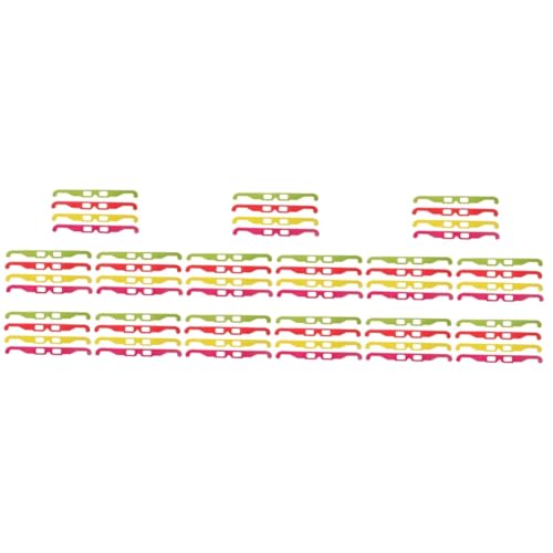 SHINEOFI 3 Sätze Feuerwerksbrille Set Anaglyph Brille Für Filme Spiele Und Bücher Leicht Und Tragbar Für Festivals Und Veranstaltungen 20 Stück * 3 SHINEOFI 3 Sätze Feuerwerksbrille Set Anaglyph Brille Für Filme Spiele Und Bücher Leicht Und Tragbar Für Festivals Und Veranstaltungen 20 Stück * 3 von SHINEOFI