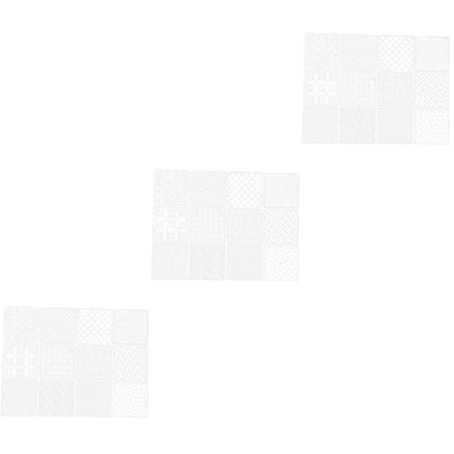 SHINEOFI 3 Sätze Geometrische Malvorlagen Große Wiederverwendbare Schablonen Für Wandgestaltung Diy Projekte Und Langlebig Für Erwachsene Einfach Zu Reinigen Und Anzuwenden 12 Stück * 3 SHINEOFI 3 Sätze Geometrische Malvorlagen Große Wiederverwendbare Schablonen Für Wandgestaltung Diy Projekte Und Langlebig Für Erwachsene Einfach Zu Reinigen Und Anzuwenden 12 Stück * 3 von SHINEOFI