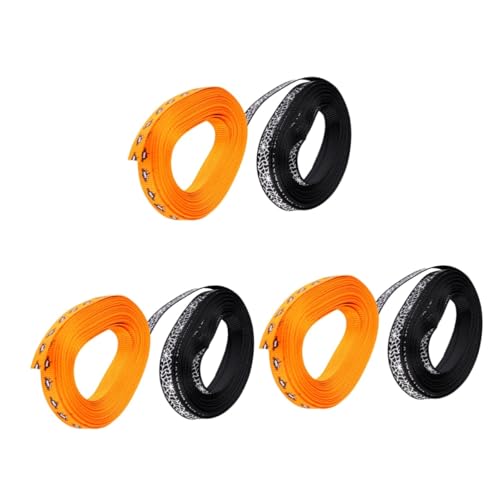 SHINEOFI 3 Sätze Halloween-band Grosgrain-bänder Funkeln Spitzenband Beängstigend Halloween -dekorationen Orange Halloween Indoor Decoration Verdrahtetes Band Polyester 2 Rollen * 3 SHINEOFI 3 Sätze Halloween-band Grosgrain-bänder Funkeln Spitzenband Beängstigend Halloween -dekorationen Orange Halloween Indoor Decoration Verdrahtetes Band Polyester 2 Rollen * 3 von SHINEOFI