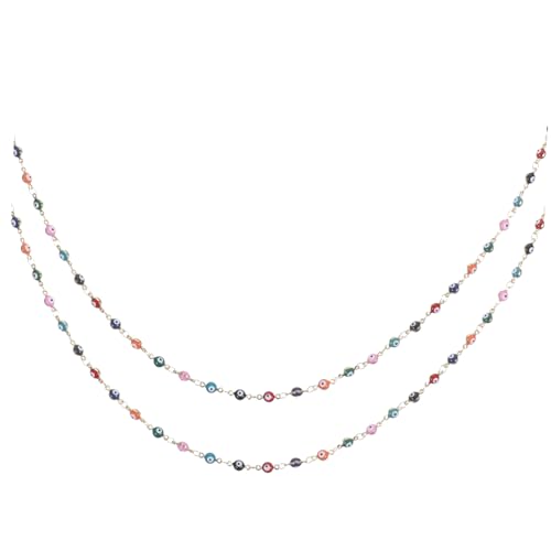 SHINEOFI 3 Sätze Handkette Kabel Kette Zur Schmuckherstellung Für Halskette Kettenglieder Schmuck Dekorationskette Multifunktionale Kupferkette Diy-kette Basteln Legierung 2 Stücke * 3 von SHINEOFI