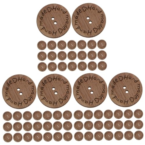SHINEOFI 3 Sätze Holzknopfschild Stickerei Quilten Herstellung Kleidungsstück Nähen Handwerk Dekoration Bastelknöpfe Hand Made Holzknöpfe Löcher -taste Knöpfe Nähen Paulownia 100 Stück * 3 SHINEOFI 3 Sätze Holzknopfschild Stickerei Quilten Herstellung Kleidungsstück Nähen Handwerk Dekoration Bastelknöpfe Hand Made Holzknöpfe Löcher -taste Knöpfe Nähen Paulownia 100 Stück * 3 von SHINEOFI