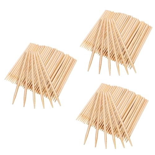 SHINEOFI 3 Sätze Holzstiftwerkzeug Erwachsene Kratzen Kunst Hartholz Büro Kratzbilder Bastelbedarf Kratzpapier-zubehör Kratzwerkzeug Stift Aus Holz Kratzpapierstab Bambus 150 Stück * 3 von SHINEOFI