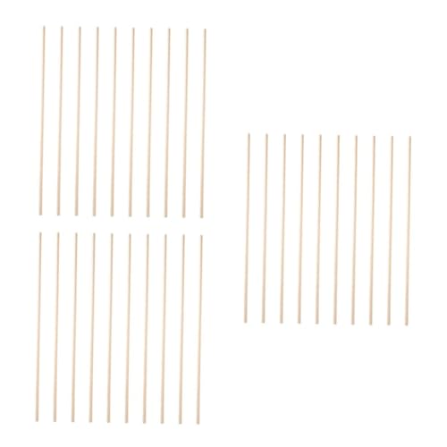 SHINEOFI 3 Sätze Isosceles Dreieck Holzstreifen Zierleisten Aus Holz Türfensterformabdeckungsverkleidung Fensterrahmenverkleidung Fensterzierleisten Holz Schneiden Hölzern 10 Stück * 3 von SHINEOFI