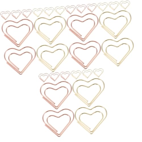SHINEOFI 3 Sätze Kreativ Geformte Büroklammern Büropapierprodukte Clip Stifte Büroorganisation Büroartikel Büroklammern Für Dokumente Büroklammern Kreativ Aluminiumlegierung 24 Stück * 3 SHINEOFI 3 Sätze Kreativ Geformte Büroklammern Büropapierprodukte Clip Stifte Büroorganisation Büroartikel Büroklammern Für Dokumente Büroklammern Kreativ Aluminiumlegierung 24 Stück * 3 von SHINEOFI