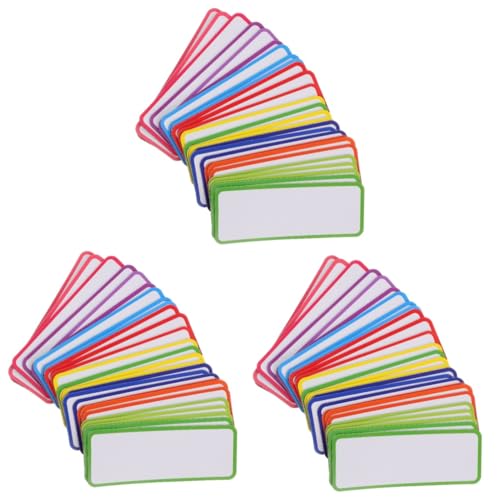 SHINEOFI 3 Sätze Magnetisches Etikett Aufkleber Kühlschrankmagnete Stickern Namensschilder Trocken Abwischbar Magnete Kühlschrank Trocken Abwischbare Magnetetiketten Tag-board 27 Stück * 3 SHINEOFI 3 Sätze Magnetisches Etikett Aufkleber Kühlschrankmagnete Stickern Namensschilder Trocken Abwischbar Magnete Kühlschrank Trocken Abwischbare Magnetetiketten Tag-board 27 Stück * 3 von SHINEOFI