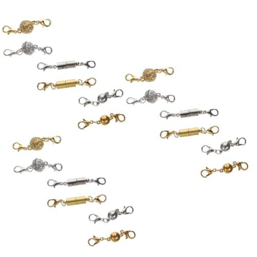 SHINEOFI 3 Sätze Magnetschnalle Magnetperlen Schmuckverschlüsse Und Verschlüsse Halskettenverschluss Schmuck Quetschperlen Magnetische Halskettenverschlüsse Halskettenkette 6 Paare * 3 SHINEOFI 3 Sätze Magnetschnalle Magnetperlen Schmuckverschlüsse Und Verschlüsse Halskettenverschluss Schmuck Quetschperlen Magnetische Halskettenverschlüsse Halskettenkette 6 Paare * 3 von SHINEOFI