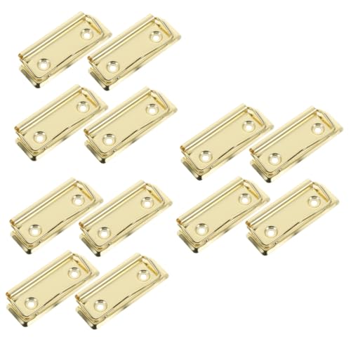 SHINEOFI 3 Sätze Metallclip -ordner Büroklammern Dokumentieren Heftklammern Groß Klemmbrettklemmen Schwarze Heftklammern Klemmbrettclips Für Studenten Golden Aluminiumlegierung 4 Stück * 3 SHINEOFI 3 Sätze Metallclip -ordner Büroklammern Dokumentieren Heftklammern Groß Klemmbrettklemmen Schwarze Heftklammern Klemmbrettclips Für Studenten Golden Aluminiumlegierung 4 Stück * 3 von SHINEOFI