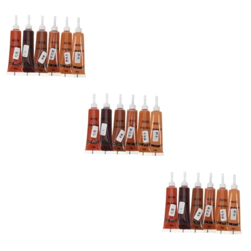 SHINEOFI 3 Sätze Möbelreparaturpaste Patch Spachtelmasse Für Schränke Grau Holzreparaturpaste Lückenfüller Aus Holz Bodenreparaturwerkzeug Einfügen 6 Stücke * 3 von SHINEOFI