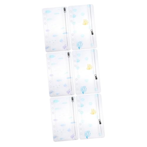 SHINEOFI 3 Sätze Notizblock-reißverschlusstasche Mappen Aktenmappe Ordnee Notizbuch-zubehör Cartape Klein Budgetbindemittel Dekorative Ordnertasche Budget-ordnertasche Pvc 2 Stück * 3 SHINEOFI 3 Sätze Notizblock-reißverschlusstasche Mappen Aktenmappe Ordnee Notizbuch-zubehör Cartape Klein Budgetbindemittel Dekorative Ordnertasche Budget-ordnertasche Pvc 2 Stück * 3 von SHINEOFI