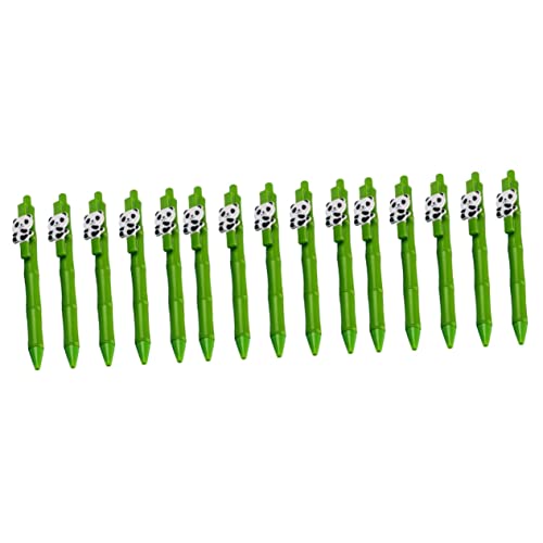 SHINEOFI 3 Sätze Panda-stift Schreibkladde Kugelschreiber Ballpoint Pen Kugleschreiber Stifte Rosa Stifte Einfacher Gelstift Vom Drucktyp Schüler Drücken Stift Abs 5 Stücke * 3 von SHINEOFI