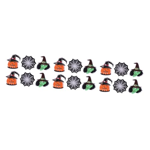 SHINEOFI 3 Sätze Patch Party Mini-halloween Bestickt Spinnennetz Gruselig Abzeichen Halloween -dekorationen Flecken Spookische Dekorationen Nähen Kleiderflicken Stoff 6 Stück * 3 SHINEOFI 3 Sätze Patch Party Mini-halloween Bestickt Spinnennetz Gruselig Abzeichen Halloween -dekorationen Flecken Spookische Dekorationen Nähen Kleiderflicken Stoff 6 Stück * 3 von SHINEOFI