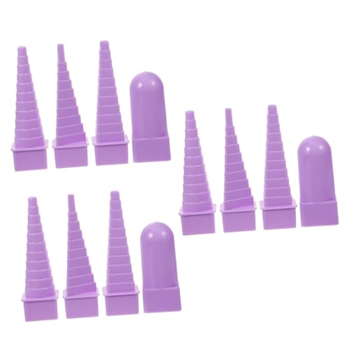 SHINEOFI 3 Sätze Quilling-wickelplatte Eisstockschießen Werkzeug Dünn Farbig Für Diy Papierquilling-turm Quilling-turm-set Spulenturm Drahtwickelturm Plastik Violett 4 Stück * 3 SHINEOFI 3 Sätze Quilling-wickelplatte Eisstockschießen Werkzeug Dünn Farbig Für Diy Papierquilling-turm Quilling-turm-set Spulenturm Drahtwickelturm Plastik Violett 4 Stück * 3 von SHINEOFI