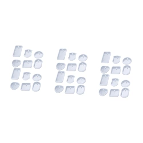 SHINEOFI 3 Sätze Schlüsselanhänger Form Herstellung Epoxid Silikonformen Zum Selbermachen Silikonformen Für Harz Formen Aus Silikonharz Gießformen Aus Harz Kieselgel 12 Stück * 3 SHINEOFI 3 Sätze Schlüsselanhänger Form Herstellung Epoxid Silikonformen Zum Selbermachen Silikonformen Für Harz Formen Aus Silikonharz Gießformen Aus Harz Kieselgel 12 Stück * 3 von SHINEOFI