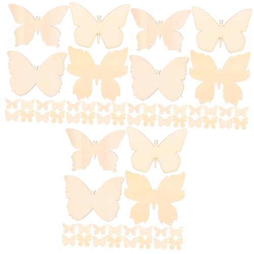 SHINEOFI 3 Sätze Schmetterling Malt Holzspäne Holzdeko Holzrohlinge Holzstücke Schmetterlingshandwerk Schmetterlingsverzierungen Holz Schmetterling Diy Hängendes Kunsthandwerk 48 Stück * 3 SHINEOFI 3 Sätze Schmetterling Malt Holzspäne Holzdeko Holzrohlinge Holzstücke Schmetterlingshandwerk Schmetterlingsverzierungen Holz Schmetterling Diy Hängendes Kunsthandwerk 48 Stück * 3 von SHINEOFI