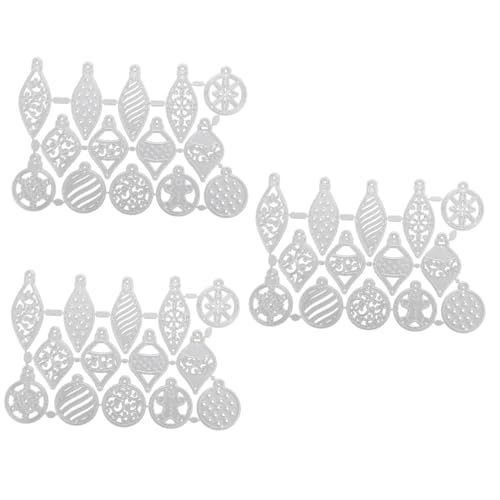SHINEOFI 3 Sätze Schneeflocke Messer Form Schneiden Und Vorlage Mit Für Weihnachtgeschenkideen Weihnachtsgeschenkideen Weihnachts-stanzform Präge Stirbt Kohlenstoffstahl Silver 14 Stück * 3 SHINEOFI 3 Sätze Schneeflocke Messer Form Schneiden Und Vorlage Mit Für Weihnachtgeschenkideen Weihnachtsgeschenkideen Weihnachts-stanzform Präge Stirbt Kohlenstoffstahl Silver 14 Stück * 3 von SHINEOFI