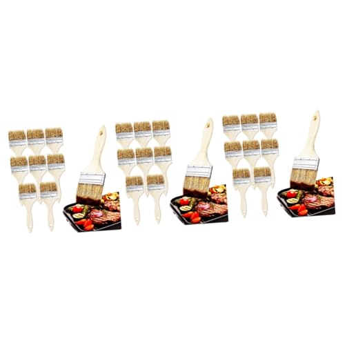 SHINEOFI 3 Sätze Schweinehaarbürste Heften Kochen Bürsten Soße Hibachi-grill Backen Pinsel Bastierbürste Zum Grillen Chip-bürste Zubehör Für Ölgemälde Hölzern 10 Stück * 3 SHINEOFI 3 Sätze Schweinehaarbürste Heften Kochen Bürsten Soße Hibachi-grill Backen Pinsel Bastierbürste Zum Grillen Chip-bürste Zubehör Für Ölgemälde Hölzern 10 Stück * 3 von SHINEOFI