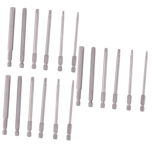 SHINEOFI 3 Sätze Sechskant-bit Entfernung Schrauben Abgestreift Gebrochener Bolzenauszieher Silber 6 Stücke * 3 SHINEOFI 3 Sätze Sechskant-bit Entfernung Schrauben Abgestreift Gebrochener Bolzenauszieher Silber 6 Stücke * 3 von SHINEOFI