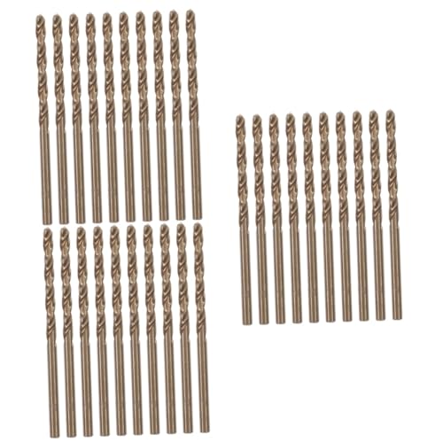 SHINEOFI 3 Sätze Teiliges Bohrer Hochgeschwindigkeitsstahl Bohrer Für Metall Und Präzise Langlebig Für Heimwerker Und Bauprojekte 10 Stück * 3 von SHINEOFI