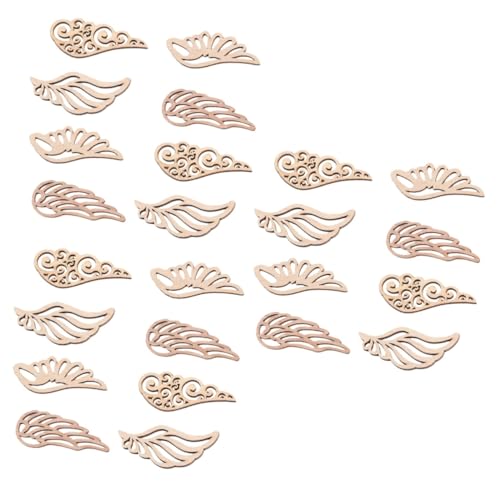 SHINEOFI 3 Sätze Teiliges Diy Holzflügel Zum Bemalen Kreative Engelsflügel Bastelpatches Für Robuste Sichere Holzflügel Zum Malen Zeichnen Und Dekorieren Für Kunst Und Handwerk 80 Stück * 3 SHINEOFI 3 Sätze Teiliges Diy Holzflügel Zum Bemalen Kreative Engelsflügel Bastelpatches Für Robuste Sichere Holzflügel Zum Malen Zeichnen Und Dekorieren Für Kunst Und Handwerk 80 Stück * 3 von SHINEOFI